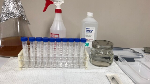 Most of the necessary items for creating your yeast bank vials Making a Frozen Yeast Stock Bank